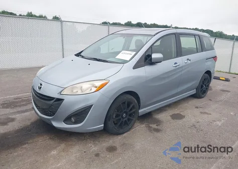 2012 Mazda Mazda5 Touring из США, поврежденный, VIN JM1CW2CL7C0115096